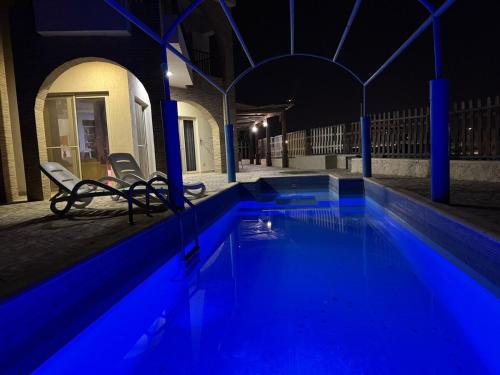 luxurious three-bedroom villa with private pool