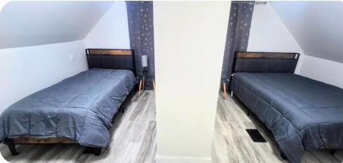 Un ou plusieurs lits dans un hébergement de l'établissement New & Chic 5 min walk to falls