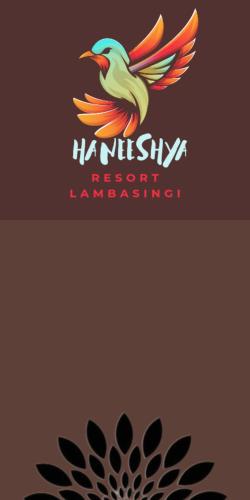 a logo for a resort landscaping company with a bird at Haneeshya camping site -Tents in Lammasingi