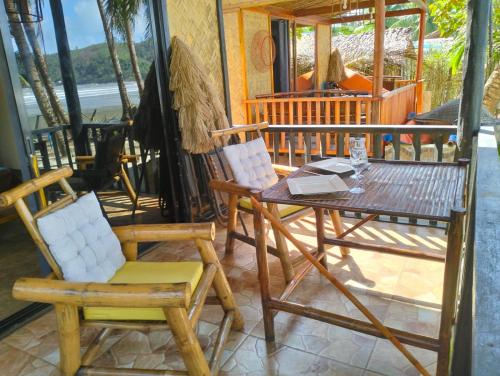Μπαλκόνι ή βεράντα στο EL Nido Bucana Beach House