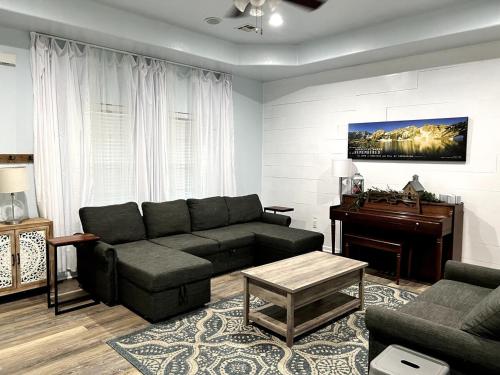 Χώρος καθιστικού στο The Stillwater Cottage