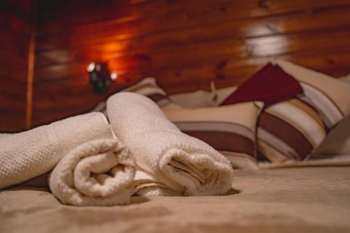 Ένα ή περισσότερα κρεβάτια σε δωμάτιο στο Pousada Invernada