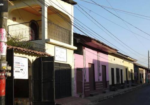 Budova, kde se hostel nachází