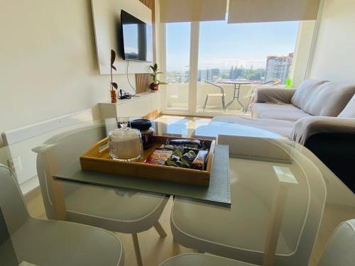 Posezení v ubytování Apart Liucura Edificio Belmonte Temuco