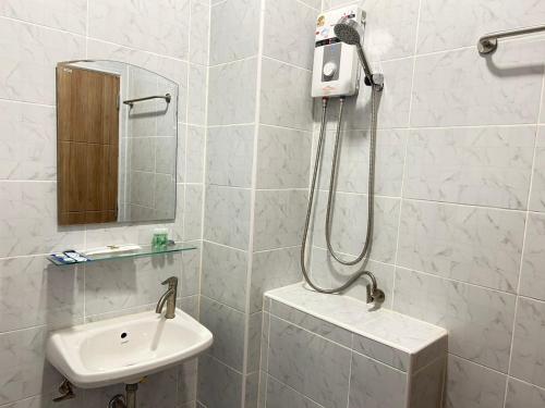 Koupelna v ubytování เอที เรสซิเดนซ์ อยุธยา