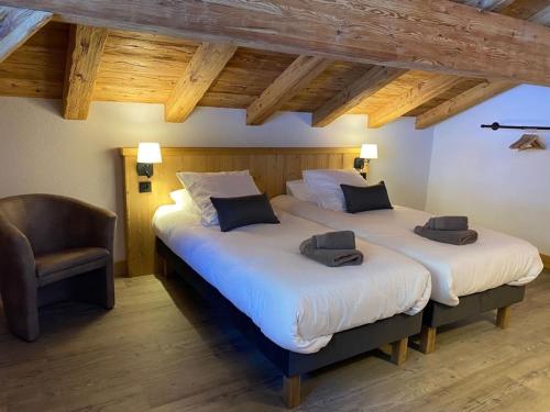 Chalet spacieux à Châtel - 15 pers, 8 salles de bains, balcon sud