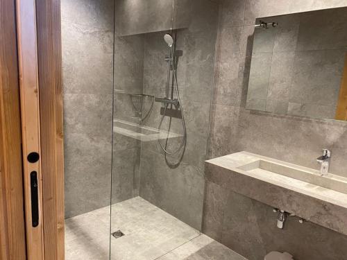 Chalet spacieux à Châtel - 15 pers, 8 salles de bains, balcon sud