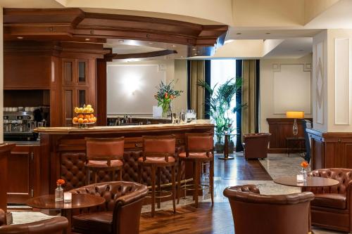 Χώρος καθιστικού στο Starhotels Majestic