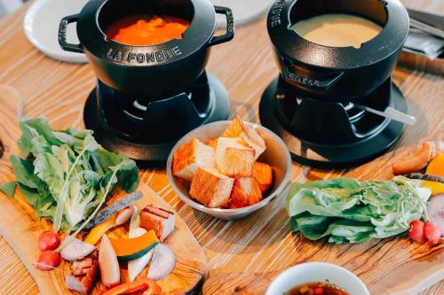 Φαγητό σε αυτό το ryokan ή κάπου εκεί κοντά