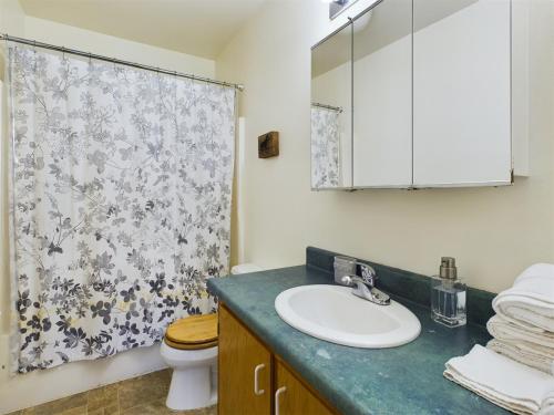 Ένα μπάνιο στο Downtown Juneau Gem 1BR Apt with Stunning Views!