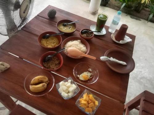 Comida en o cerca de este hostal o pensión