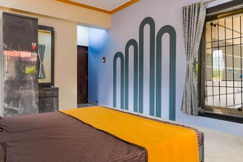 Ένα ή περισσότερα κρεβάτια σε δωμάτιο στο Nakhwas Farm