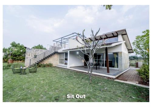 Budova, kde se vila nachází