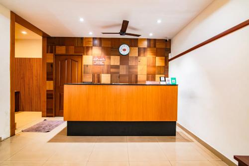 Η κουζίνα ή μικρή κουζίνα στο Hotel Nova