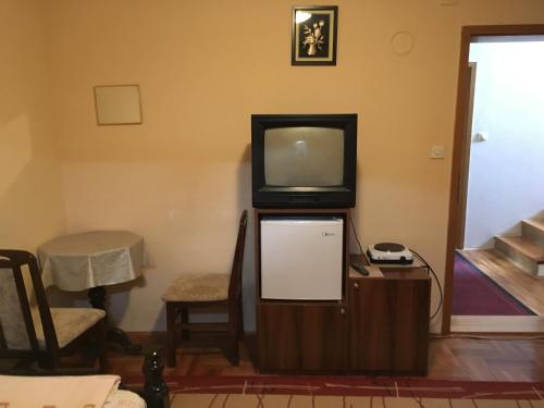 TV a/nebo společenská místnost v ubytování Pansion Velickovic