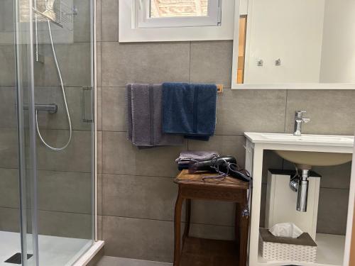 Vannituba majutusasutuses Au Ciel Étoilé