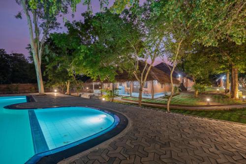 Bazén v ubytování Cloudz Sigiriya nebo v jeho okolí