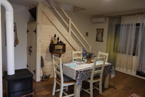 Χώρος καθιστικού στο Vila Dinara