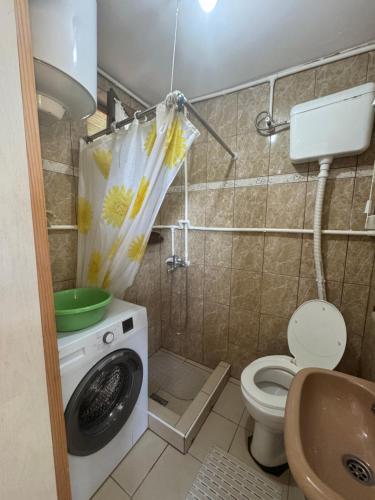 Koupelna v ubytování Bovanska oaza mira