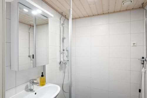 Koupelna v ubytování The Arctic Diamond Suite - Quiet Luxury Residence, Rovaniemi