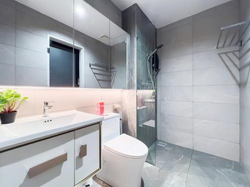 Ένα μπάνιο στο Majestic Residence Infinity Pool with KLCC View