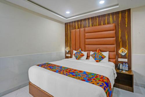 Ένα ή περισσότερα κρεβάτια σε δωμάτιο στο FabHotel Small Daddy Plus - 200m From Calangute Beach