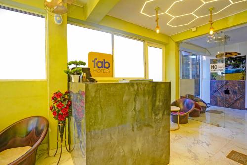 Χώρος καθιστικού στο FabHotel Small Daddy Plus - 200m From Calangute Beach