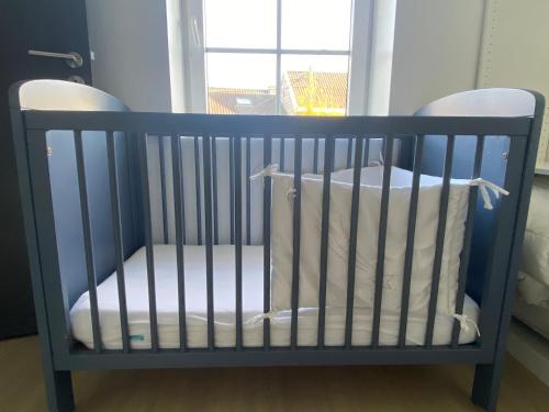 Postel nebo postele na pokoji v ubytování Chez Kri