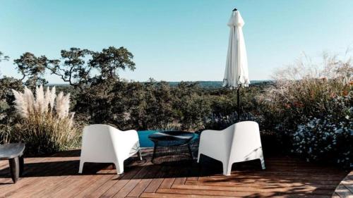 Κήπος έξω από το Breathtaking Dome with Spectacular Outdoor Living and Chic Elegant Interior in Texas