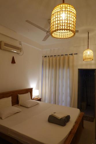 Postel nebo postele na pokoji v ubytování jackie´s guest house