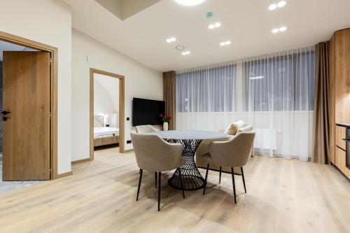 Et tv og/eller underholdning på Laisves alejos Apartments