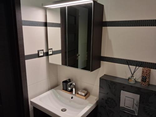 Koupelna v ubytování Nikiszowiec Odrowążów 3 m5