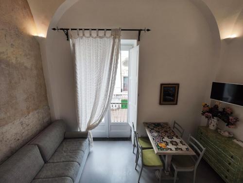 Гостиная зона в Casa Kenzia, in the heart of Minori