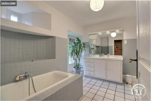 Koupelna v ubytování Gite de la Ville aux Bois