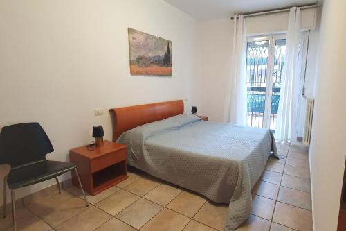 En eller flere senge i et værelse på Stella Maris Family Home