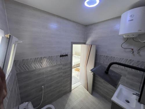 Koupelna v ubytování Wadi guest house