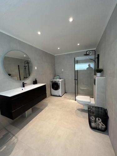 Koupelna v ubytování Villa Isfjorden