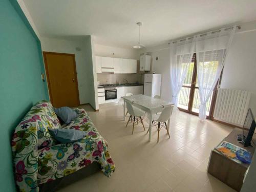 Kuchyň nebo kuchyňský kout v ubytování ALMA BLU home