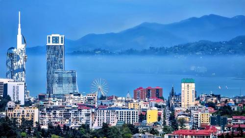 Peisaj natural din apropierea acestui hotel