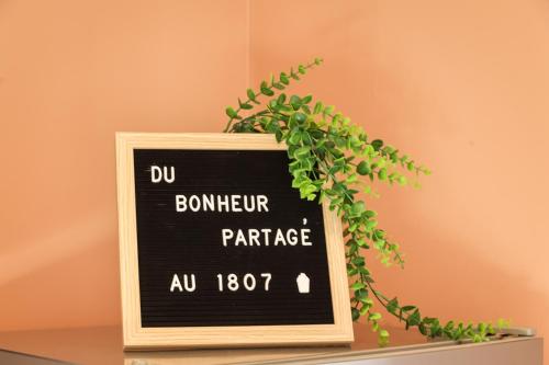 L'appart 1807 - Spacieux et calme - Parking