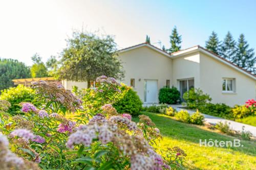 Zahrada ubytování Villa Les Papillons Haven of Peace and Comfort