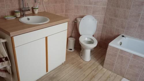 Phòng tắm tại Lieria