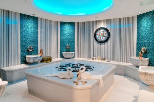 Koupelna v ubytování Schlosshotel Weyberhöfe