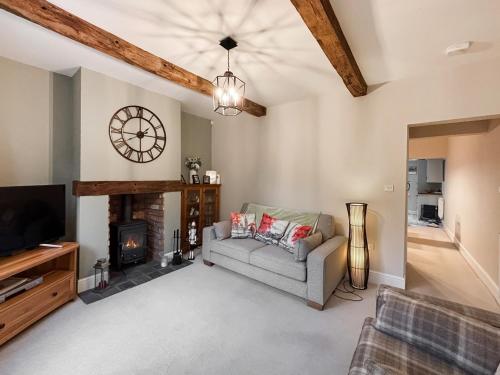 Χώρος καθιστικού στο School Cottage