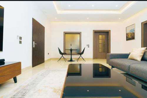 Posezení v ubytování Valintina apartment wuse ll