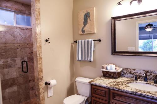 Koupelna v ubytování Destination #10