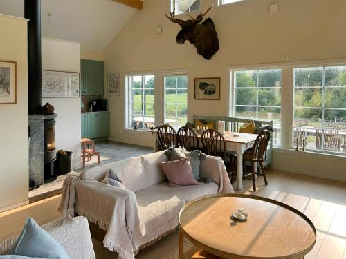 Χώρος καθιστικού στο Charming And Isolated House In Beautiful Surroundings