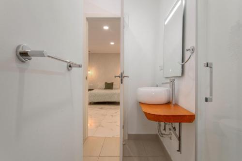 Vannituba majutusasutuses Práctico Loft en Santa Cruz