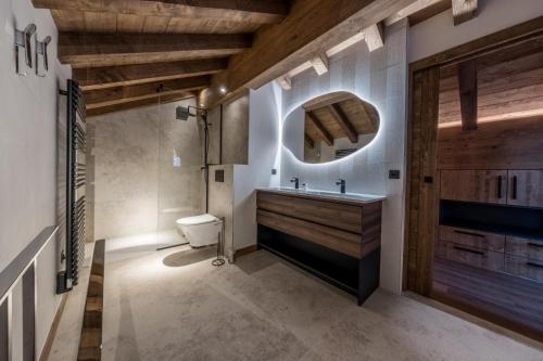 Ένα μπάνιο στο Chalet Saint Joseph