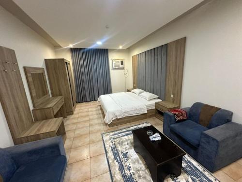 Χώρος καθιστικού στο القصر السكرى للشقق المخدومة